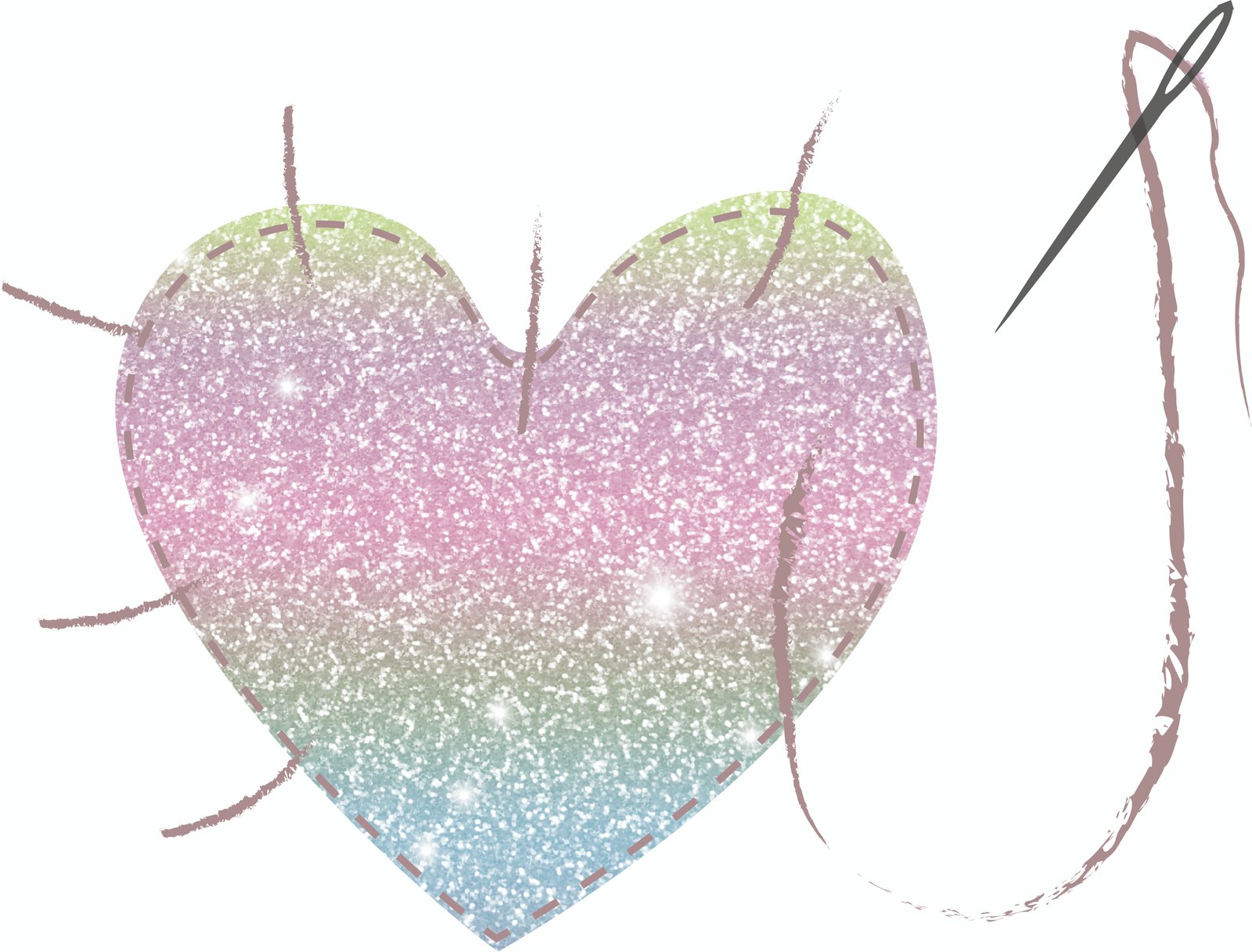 Childs Art Cushion Applique 1 Heart AVLN4jGBErTx9Kxl