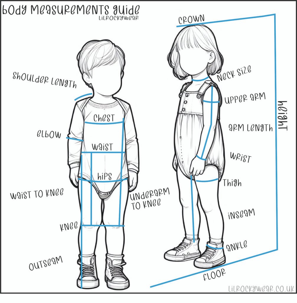 Mastering Measurements: A Guide to Taking Precise Measurements (Free Downloads) Body Measuments 1006x1024